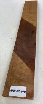 Neck Bird's Eye Maple, Choco, 720x106x25mm, Unique Piece #070